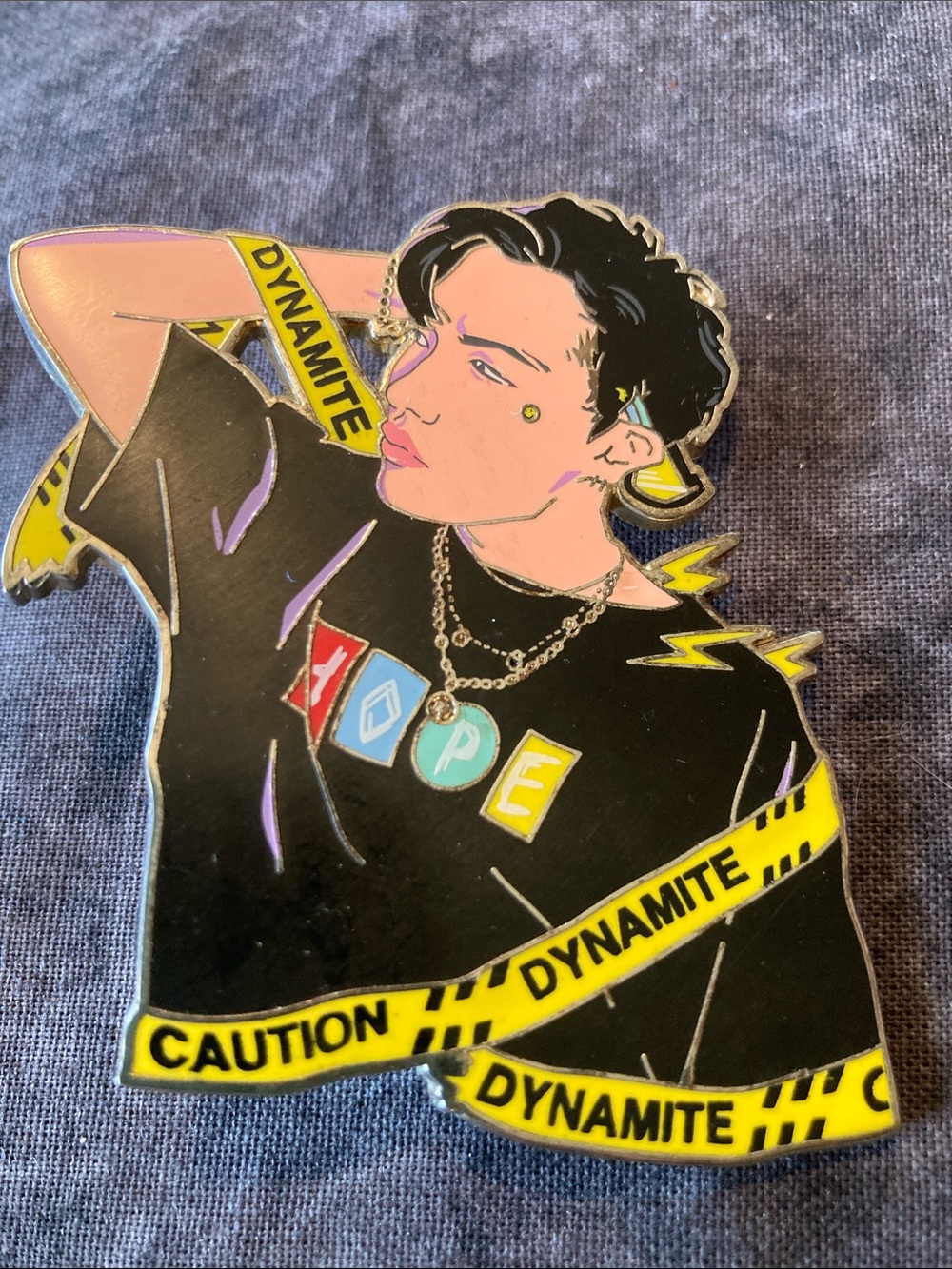 Large J Hope K-Pop Pin